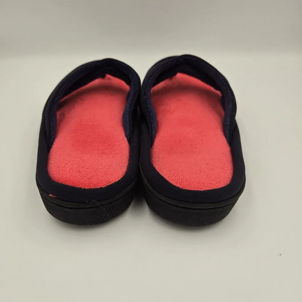 Isotoner Women's Terry Flip Flop Thong Slippers Heel Cushion Pink Size 8.5-9 - Image 3
