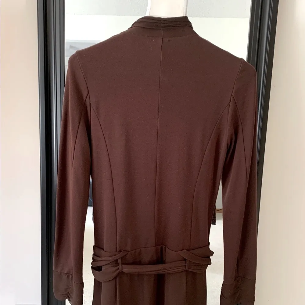 Anthropologie Brown Cardigan Jacket - Image 2