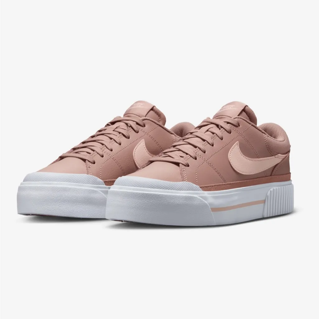 Nike Court Legacy Lift Particle Pink/Washed Coral/Rose Gold Women 8.0 US - Image 2