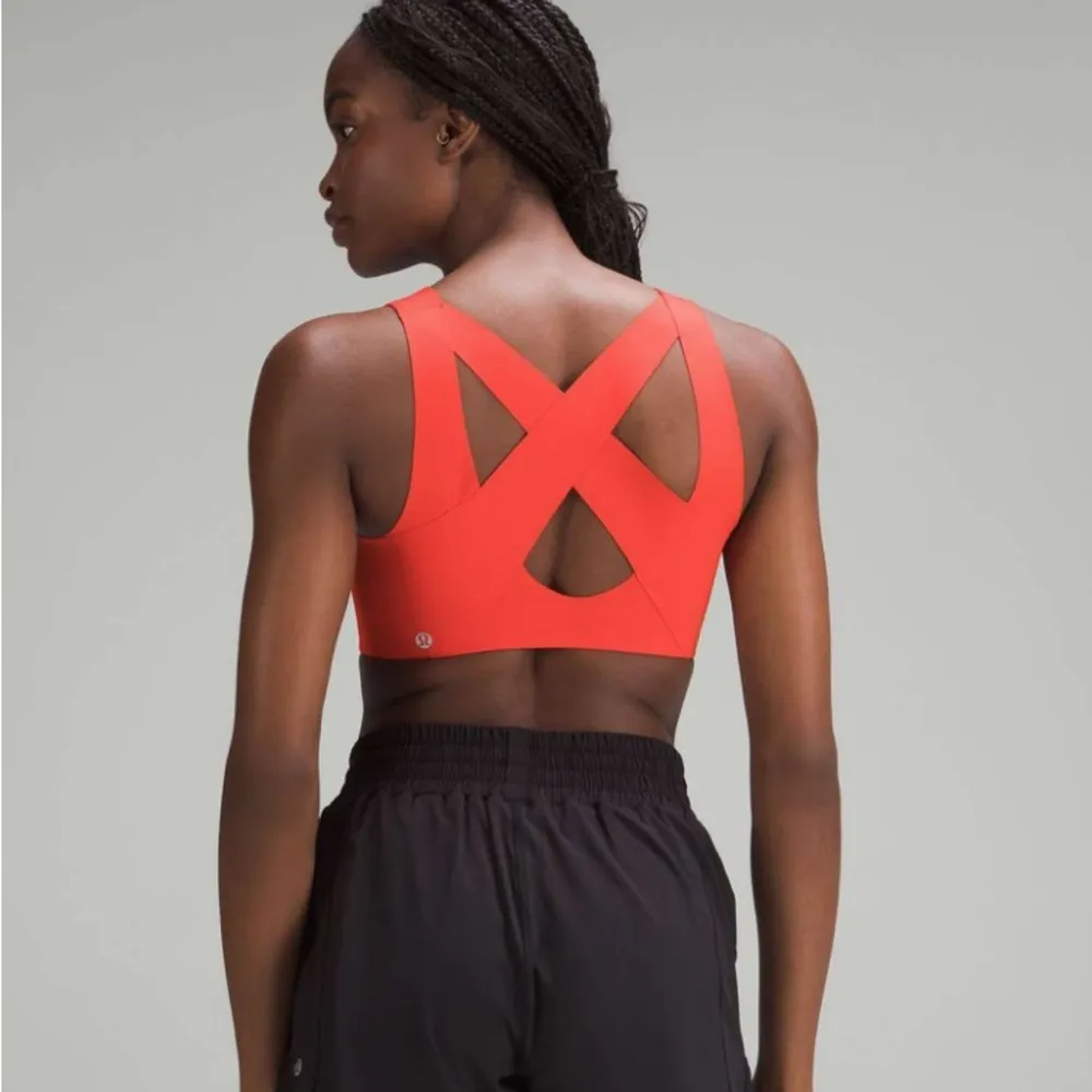 Lululemon Enlite Front-Zip Bra High Support Full Coverage 38DD Solar Orange NWOT - Image 5