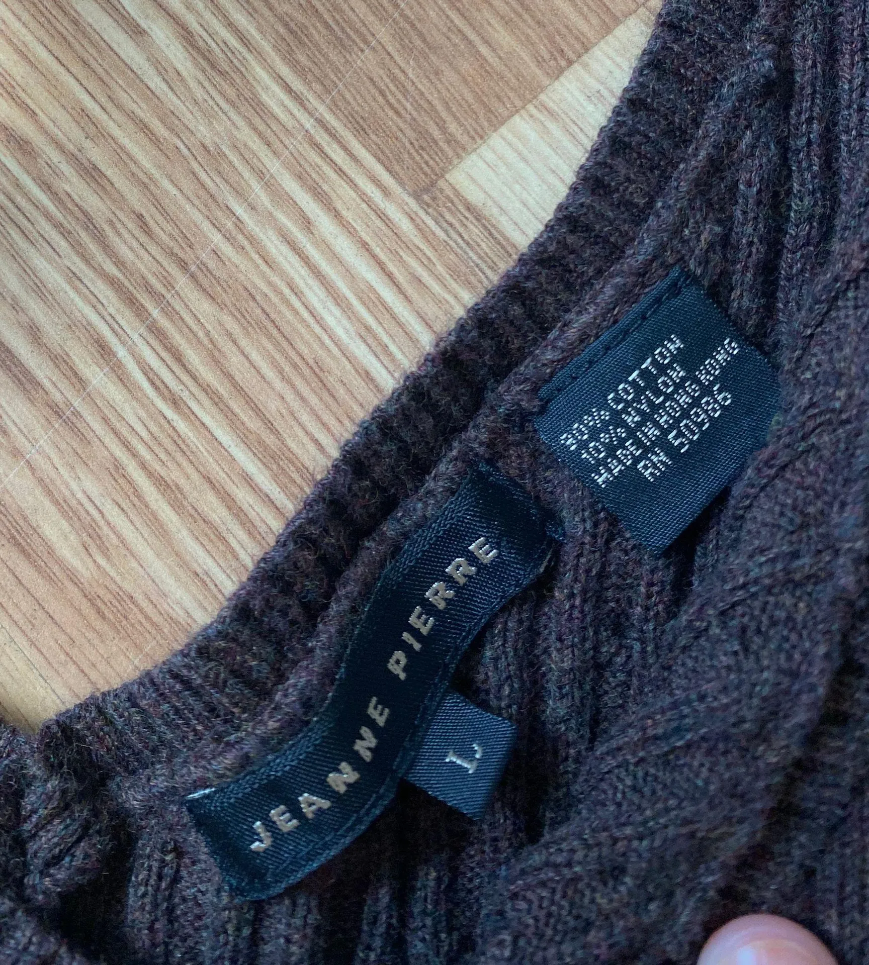 Brown Knit Sweater Vest - Image 3