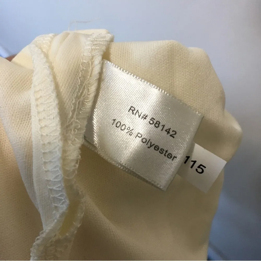 crochet and lace tank XS dressy lined NWT MSRP $89 fancy - Image 4