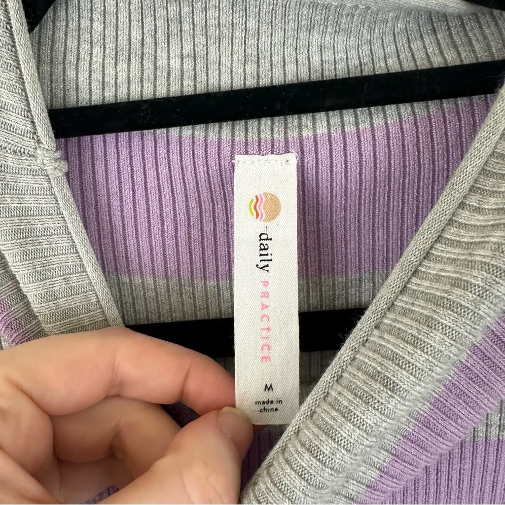 Daily Practice by Anthropologie Sleeveless Mock-Neck Sweater Dress Colorful Med - Image 4