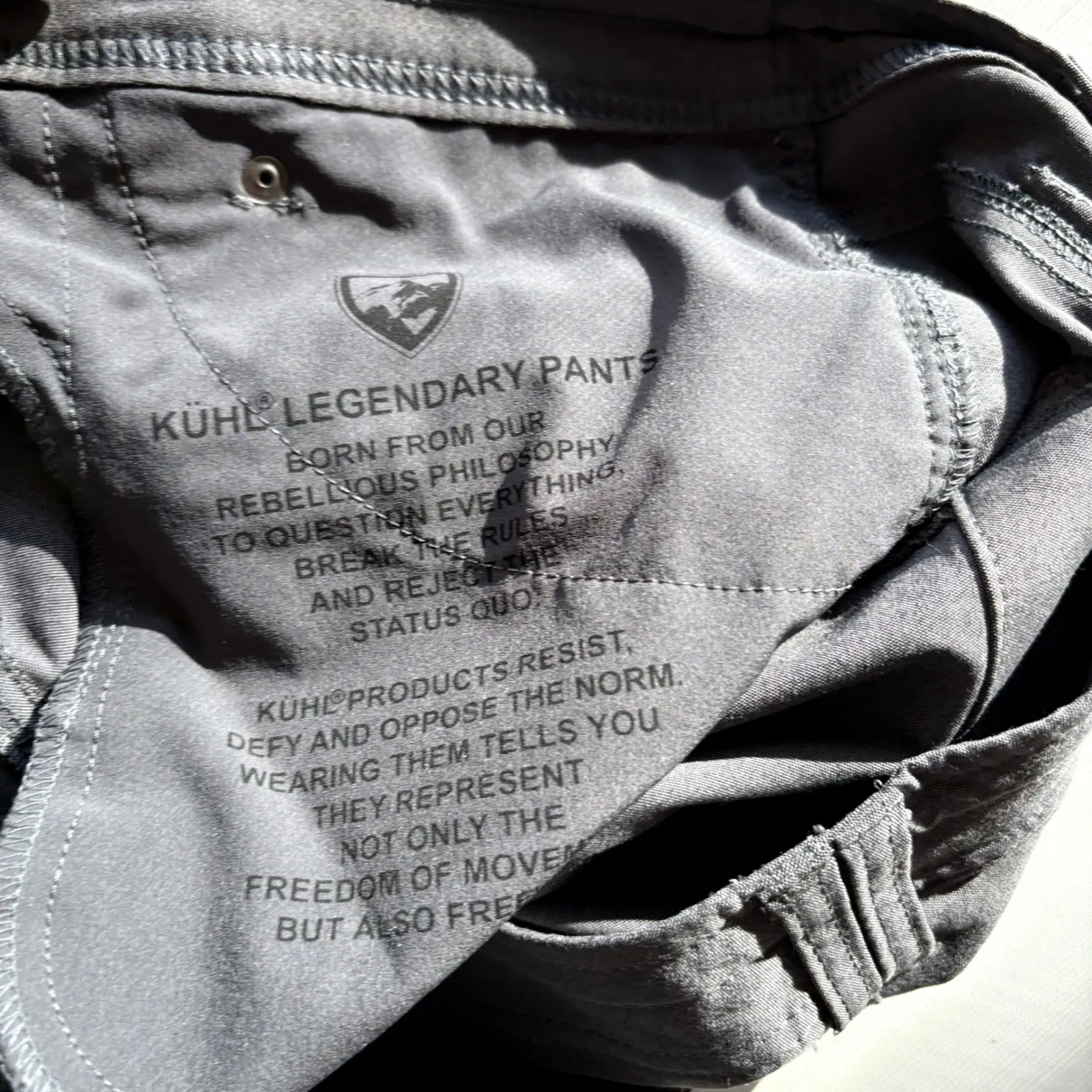 KUHL Women's 14 REG Gray Legendary Outdoor Hiking Pants Style 6235 - Image 9