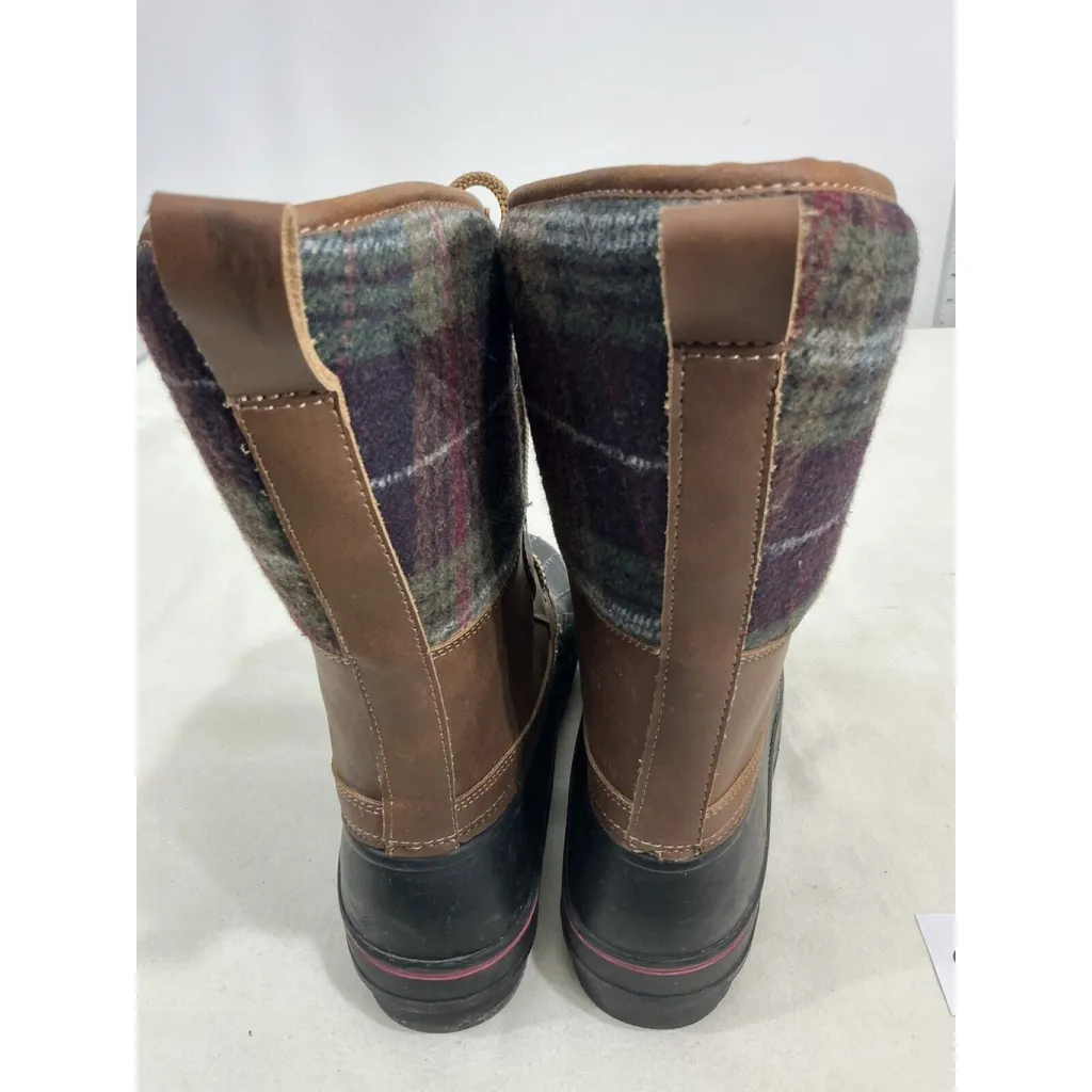 Womans Time N Tru Water Resistant Winter Snow Duck Boots Mid Calf Lined Size 7 - Image 5