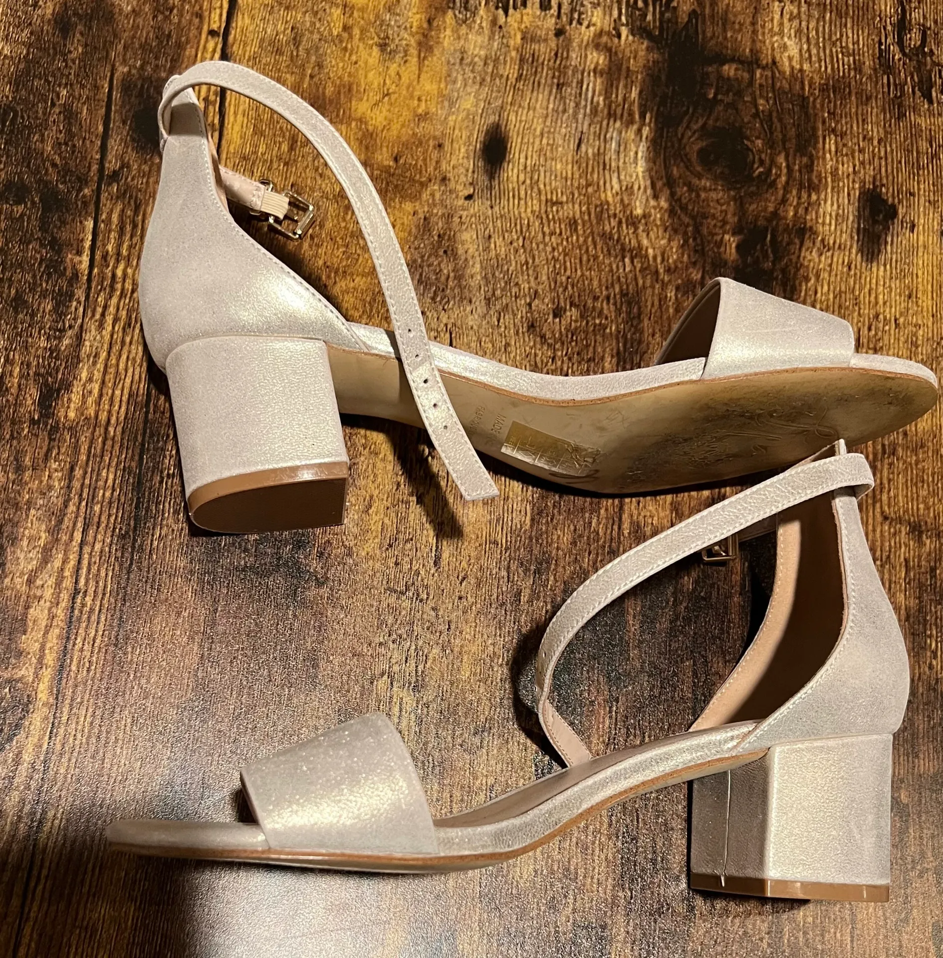 Free People | ladies MARIGOLD block heel shoes. Size: EUR 38 - Image 3