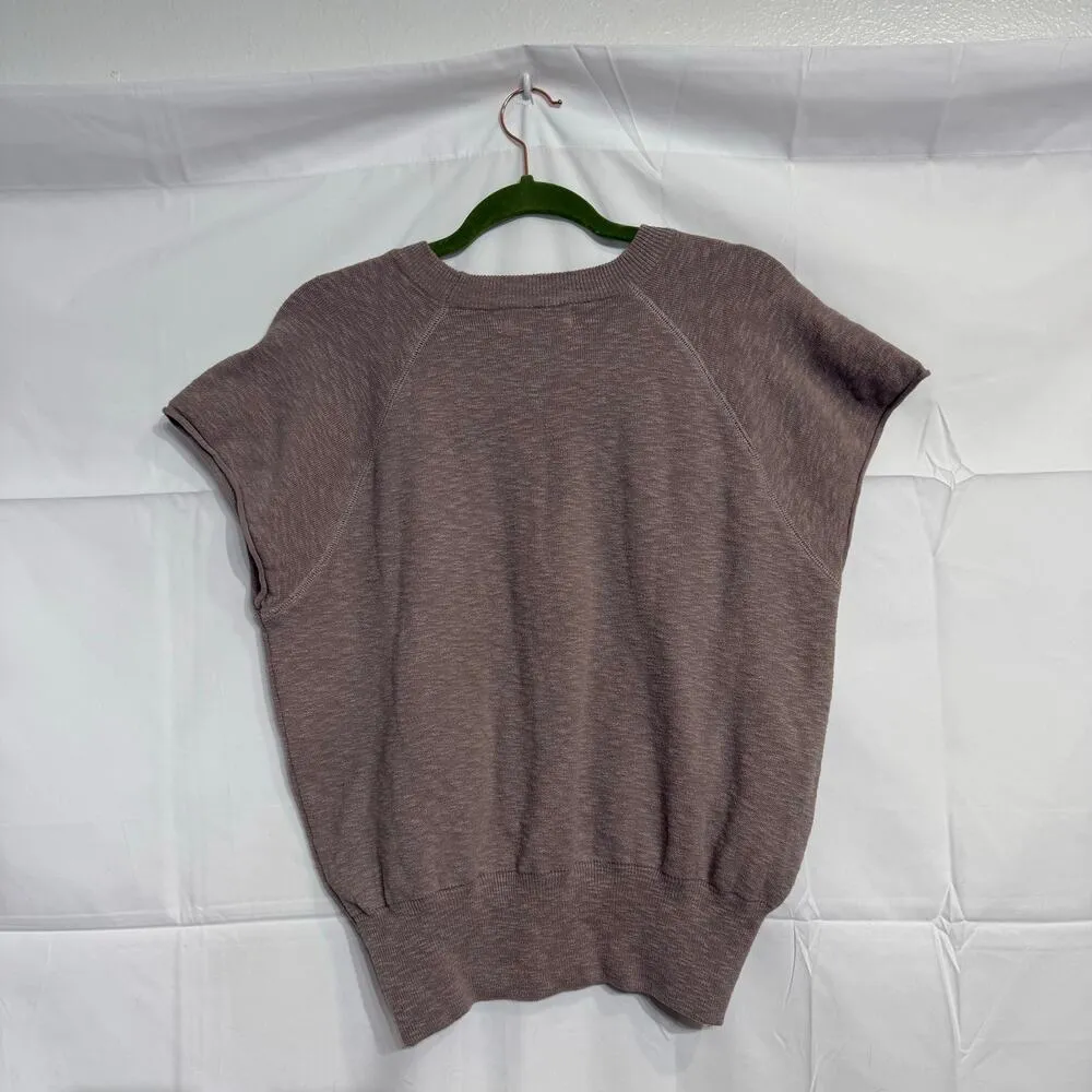 By Together Taupe Over and Out Pullover Sweater Sz M - Image 8