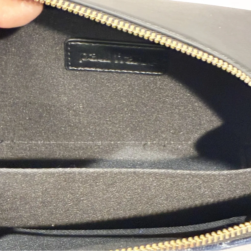 Paul Frank Denim Bananas Clutch Full Zip Bag Charm - Image 4