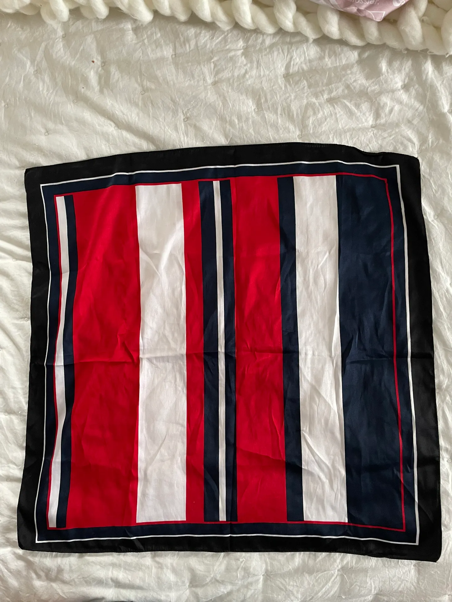 Silk Hair Scarf Multiple - Image 2