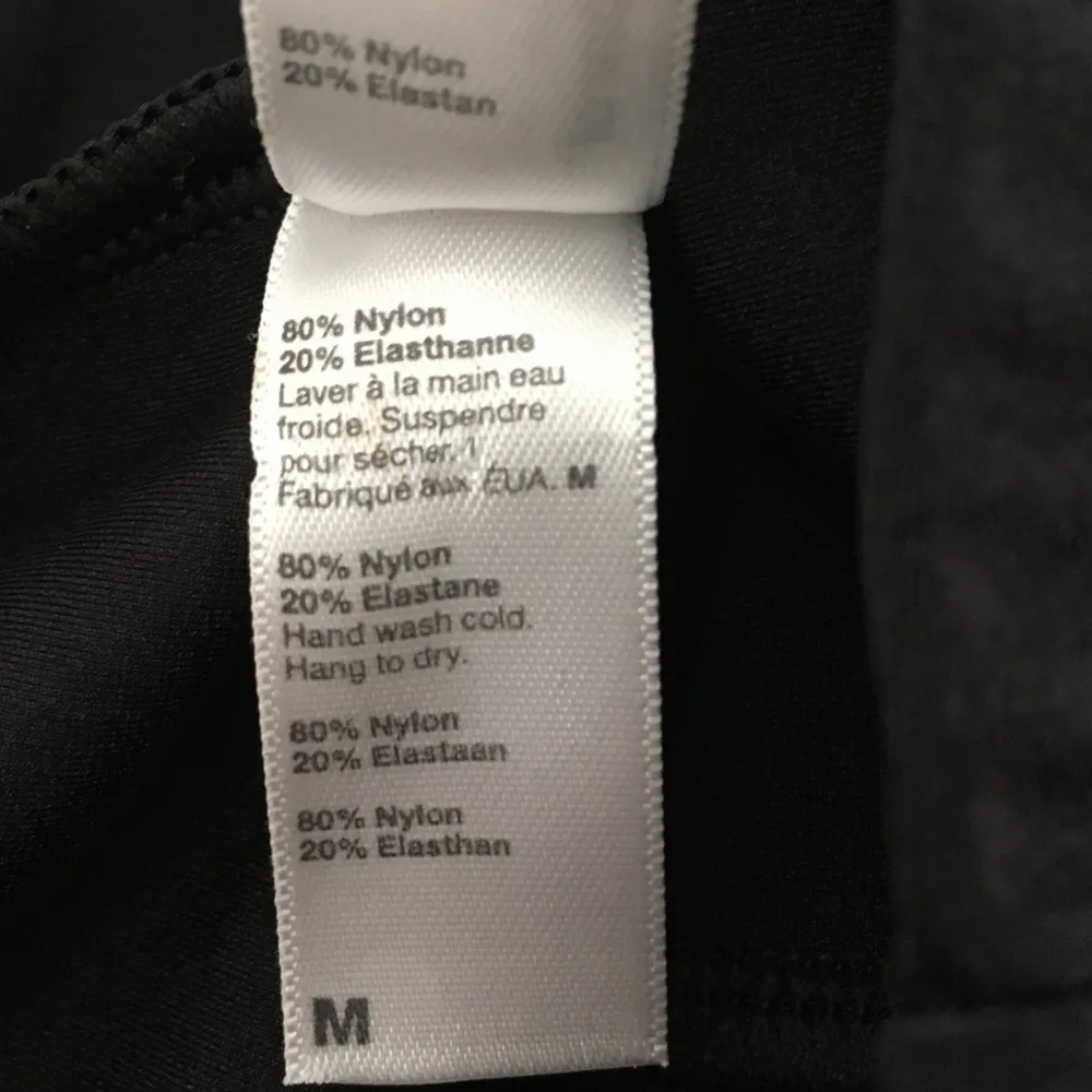 AA American Apparel Black Leggings M - Image 7