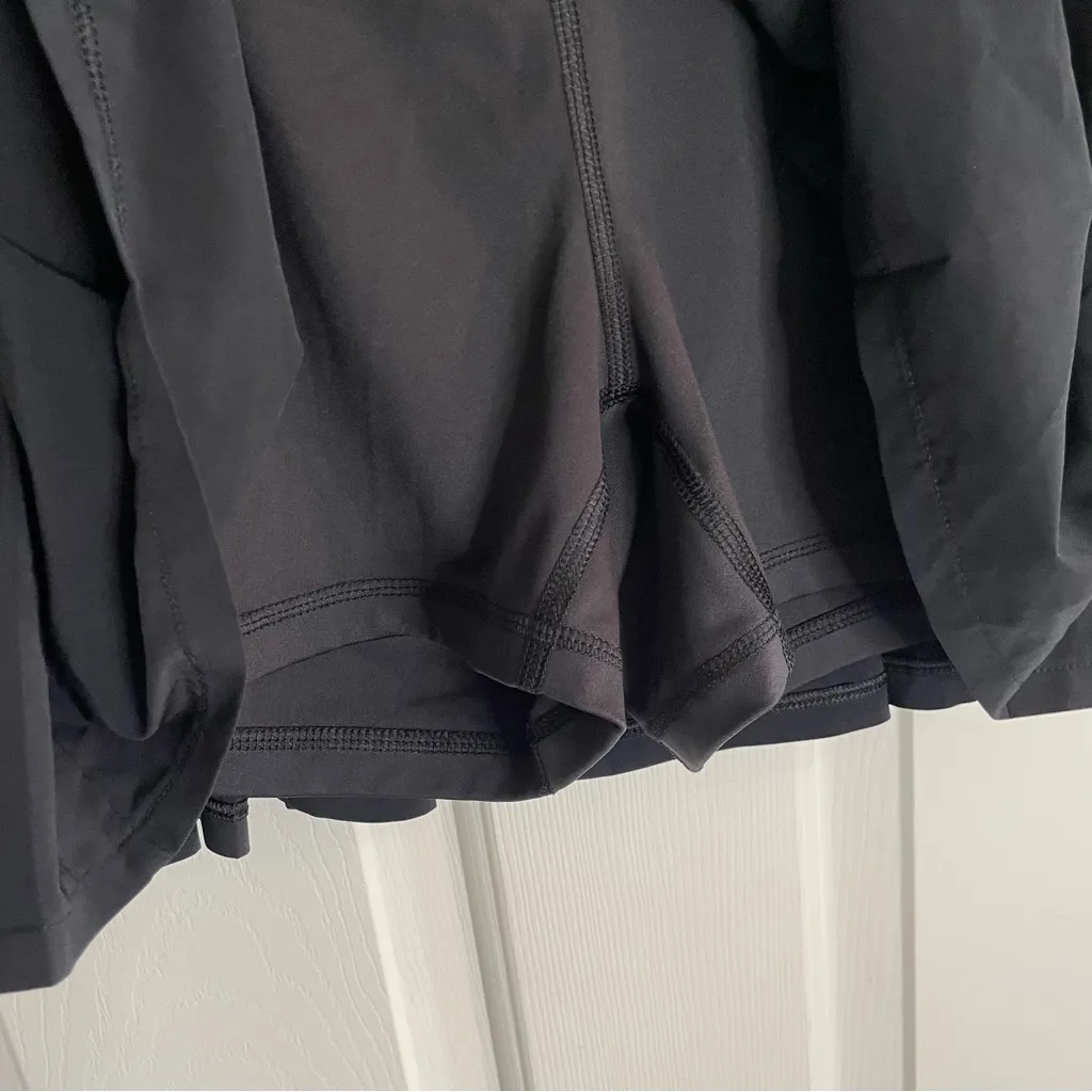 Aero dwntme Black Athletic Skort Skirt With Shorts and Stretchy Waist Size Small - Image 5
