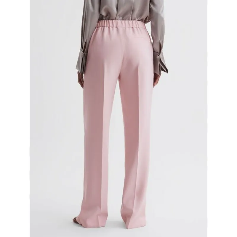 Reiss Marina Wide Leg‎ Split Hem Trousers Size 18 - Image 5