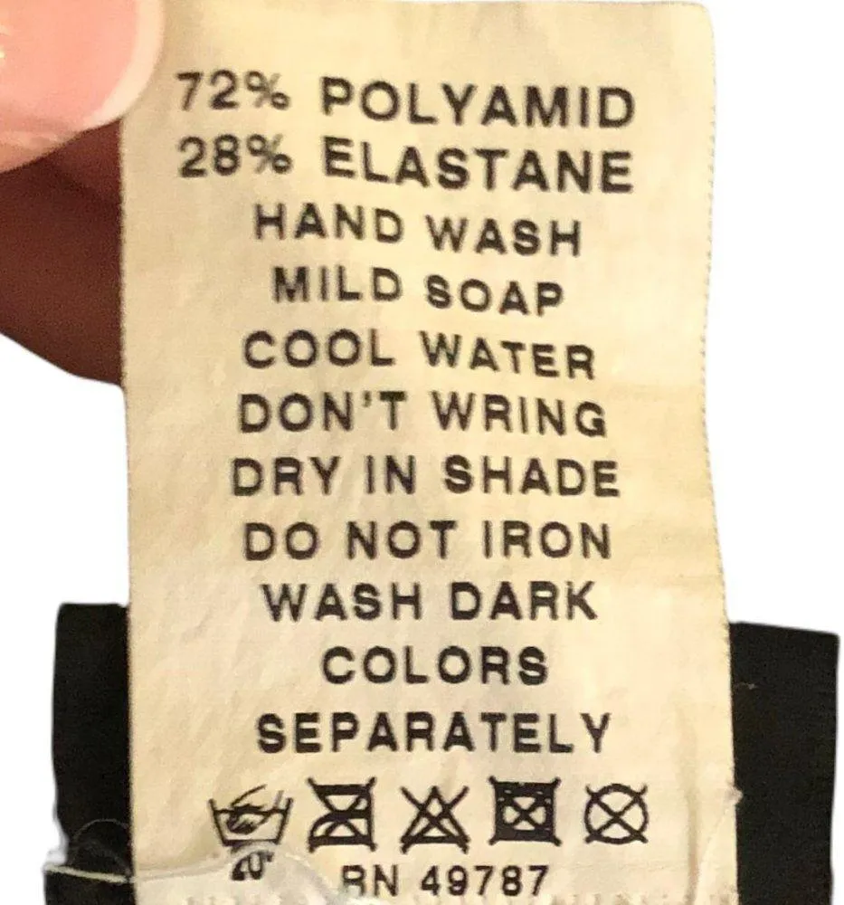 Lands’ End Swim Tankini Top Polka Dot and Black Bikini Bottom - Image 8