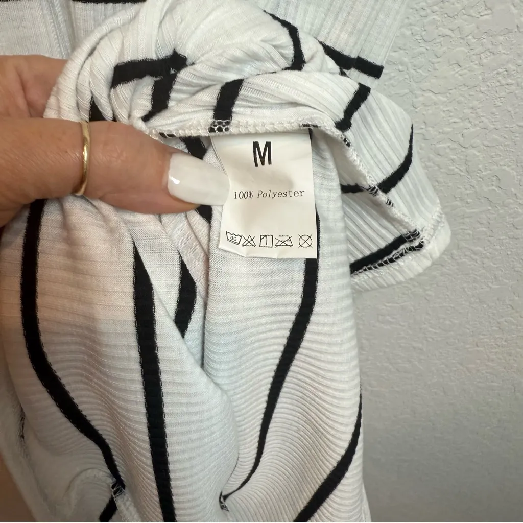 Fitted Maxi Dress White Size M - Image 4