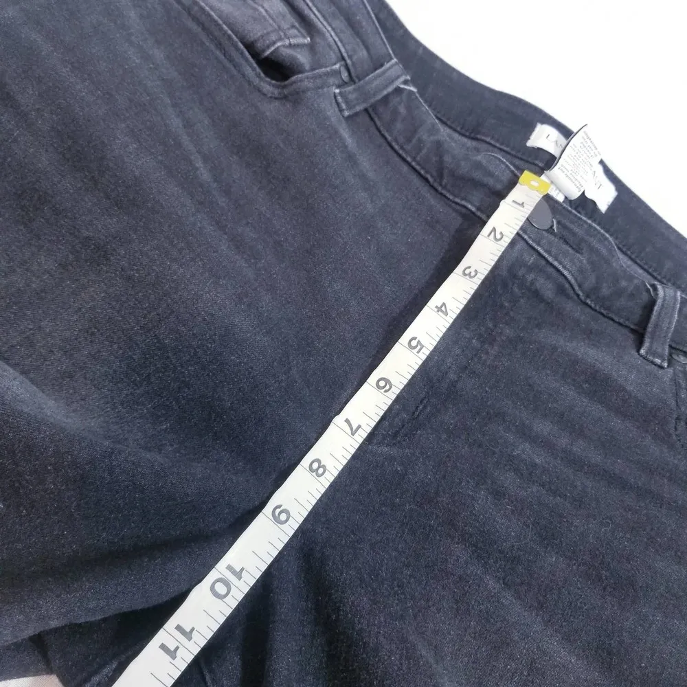 Lane Bryant Midrise Girlfriend Black Bootcut Denim - Image 5