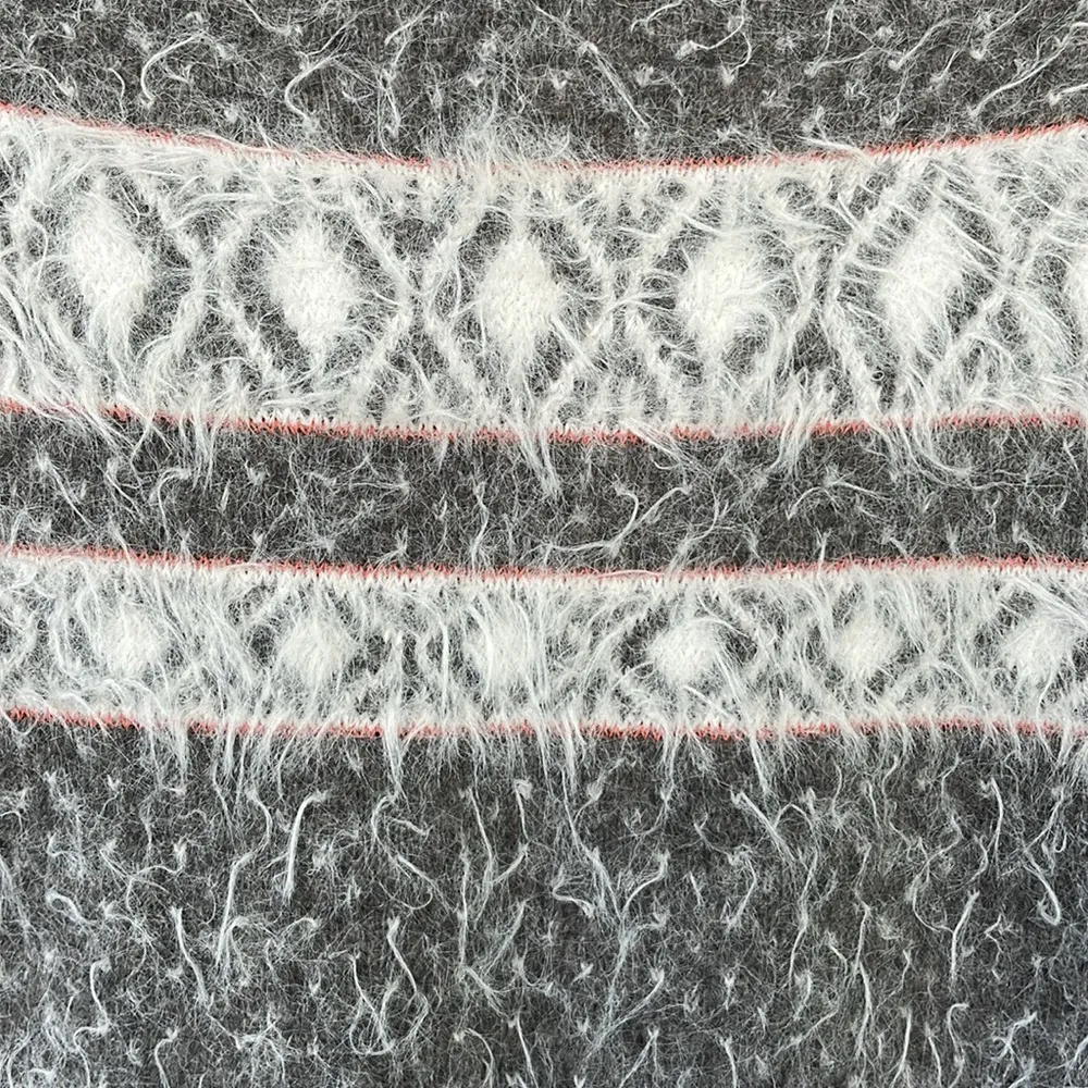 Anthropologie Sleeping on Snow Off The Shoulder Gray Sweater Wool Blend XS - Image 11