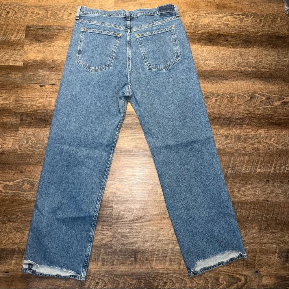 Abercrombie & Fitch The Relaxed Jean High Rise Jeans Size 32/14R New with Tags - Image 9