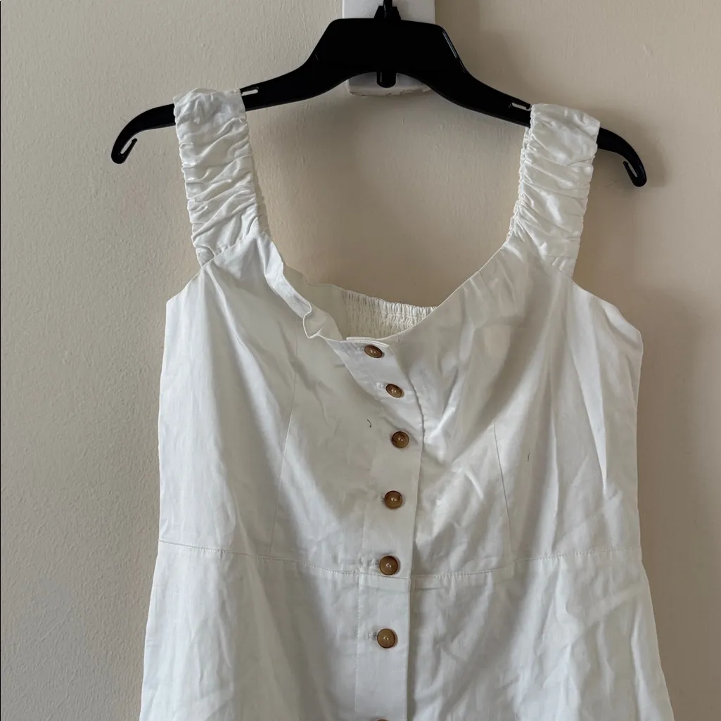 Favorite Daughter The Lovesick Mini Dress, Size 12, $258 White - Image 7