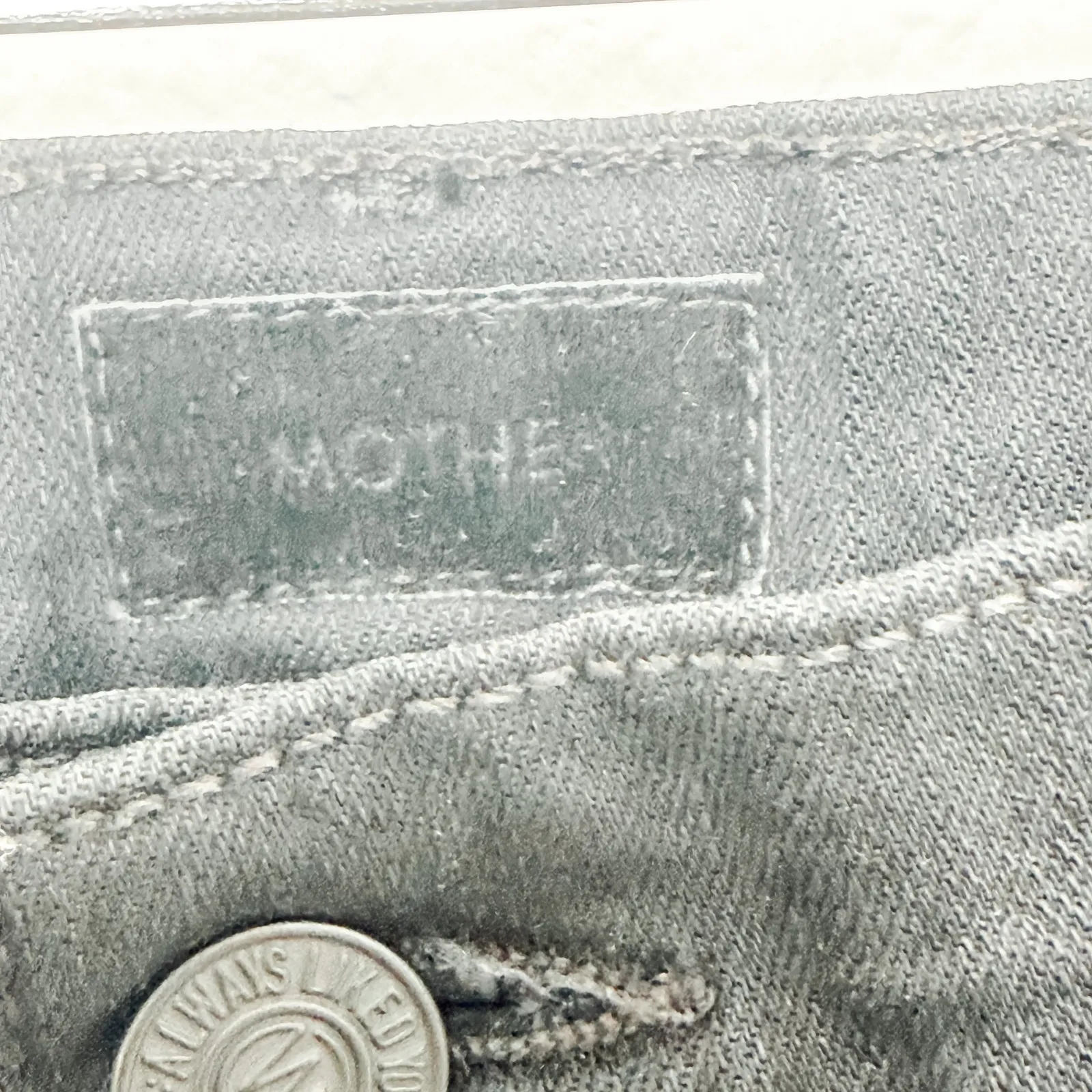 Mother Jeans‎ Womens Size 30 Black Rambler Cargo Y2K Baggy Ankle High Waist - Image 4