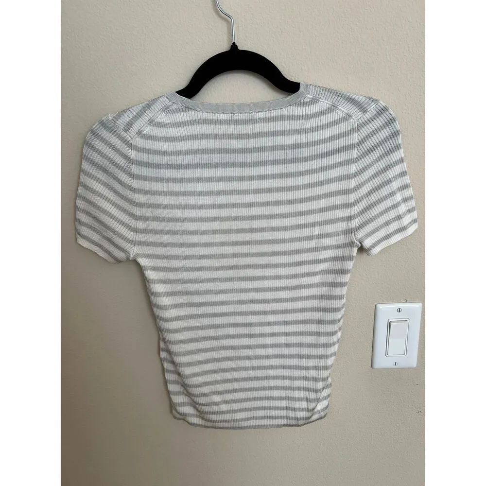 Madewell Micro-Rib Sweater Tee - Image 6