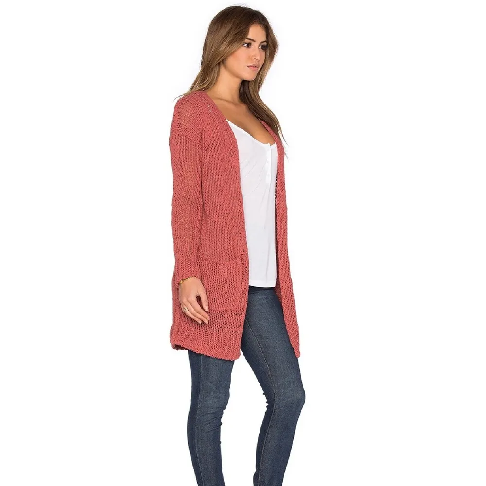 Free People  Navy Blue Simply Sienna Cardi - Image 8