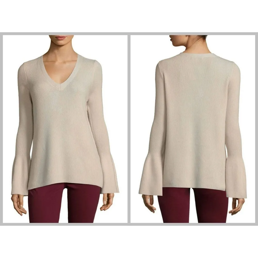 💕REBECCA MINKOFF💕 100% Cashmere Stevie Sweater - Image 6