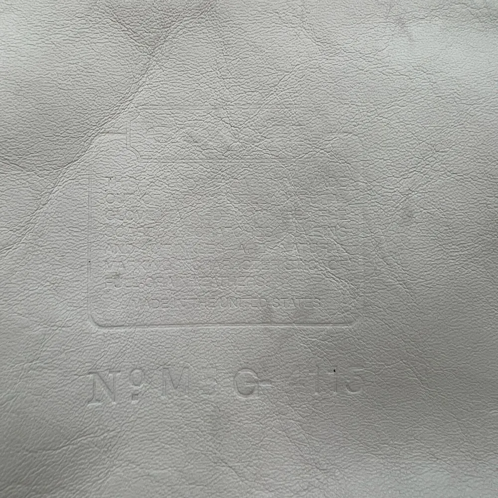 Coach Vintage Whitney Flap Crossbody Leather White Purse Handbag 4115 - Image 3