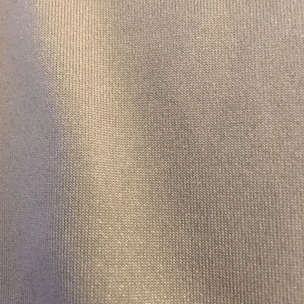 Plus Size Grey, silver Shimmer Lace Border Cami Tank - Image 4