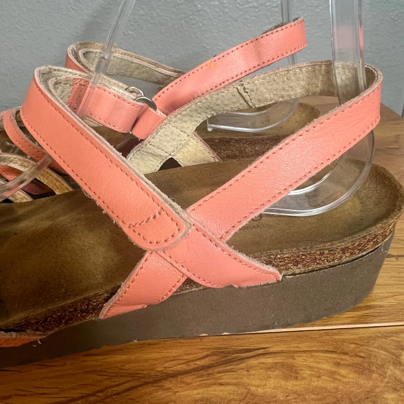 NAOT‎ Leather Strappy Adjustable Sandals Size 11 - Image 3