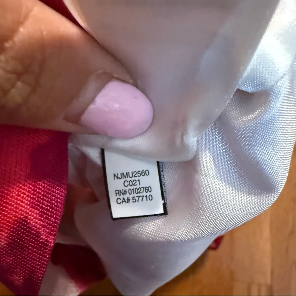 KATE SPADE Berry Moody Pencil Skirt Silk Blend Pink Floral Sz 2 romantic prep - Image 9