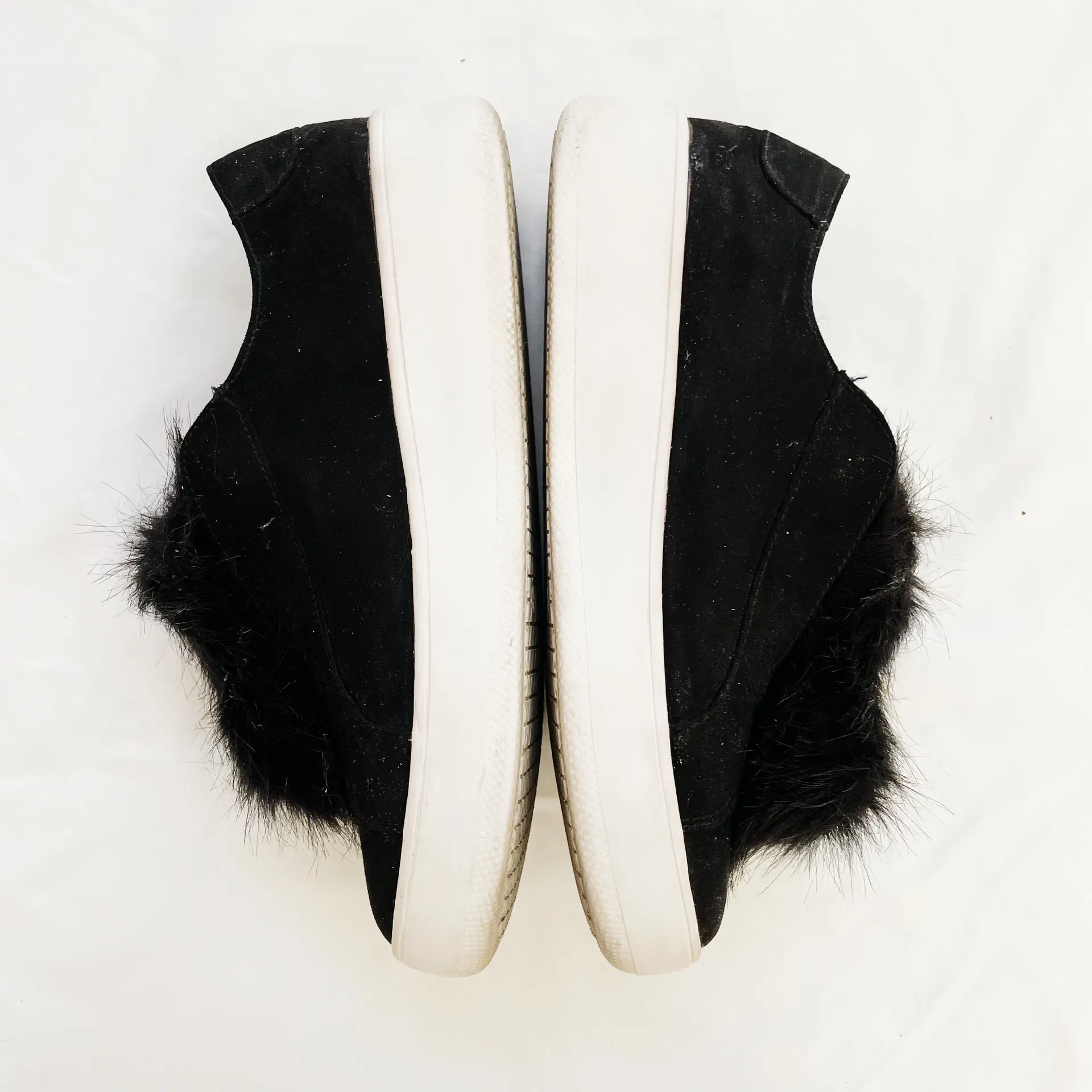 Massini Pom Pom Faux Fur Platform Sneakers - Image 4