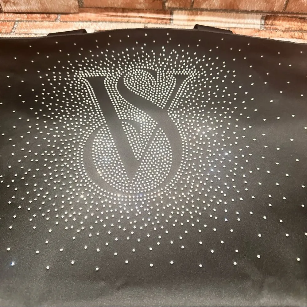 Victorias Secret shine Tote Black Bag - Image 9