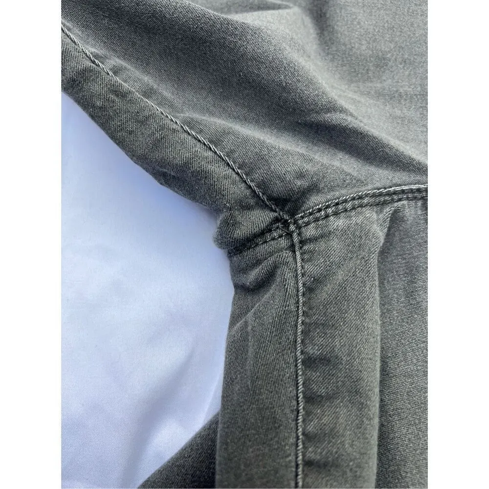 Lauren Conrad Grey Skinny Jeans Woman’s Size 14 Flaws - Image 4