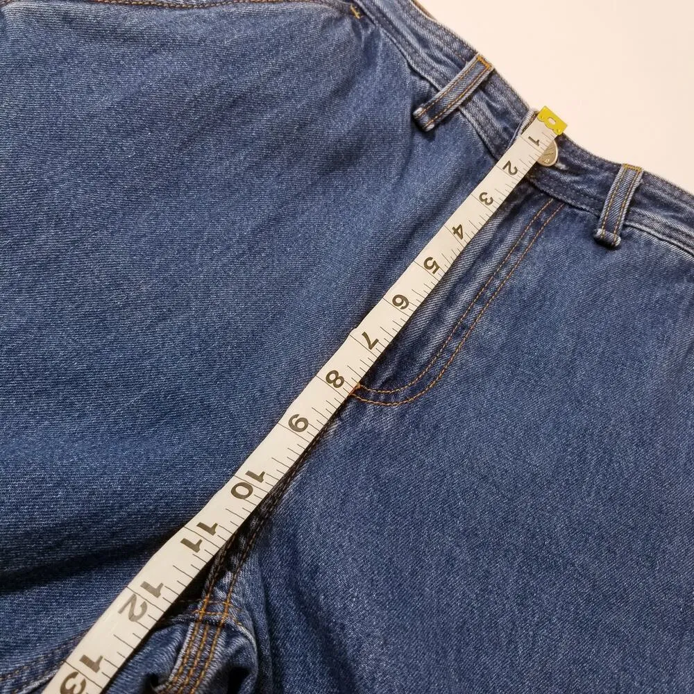 Rag & Bone Ruth Super High Rise Straight Cargo Baggy Jeans Hearts Print Grunge - Image 6