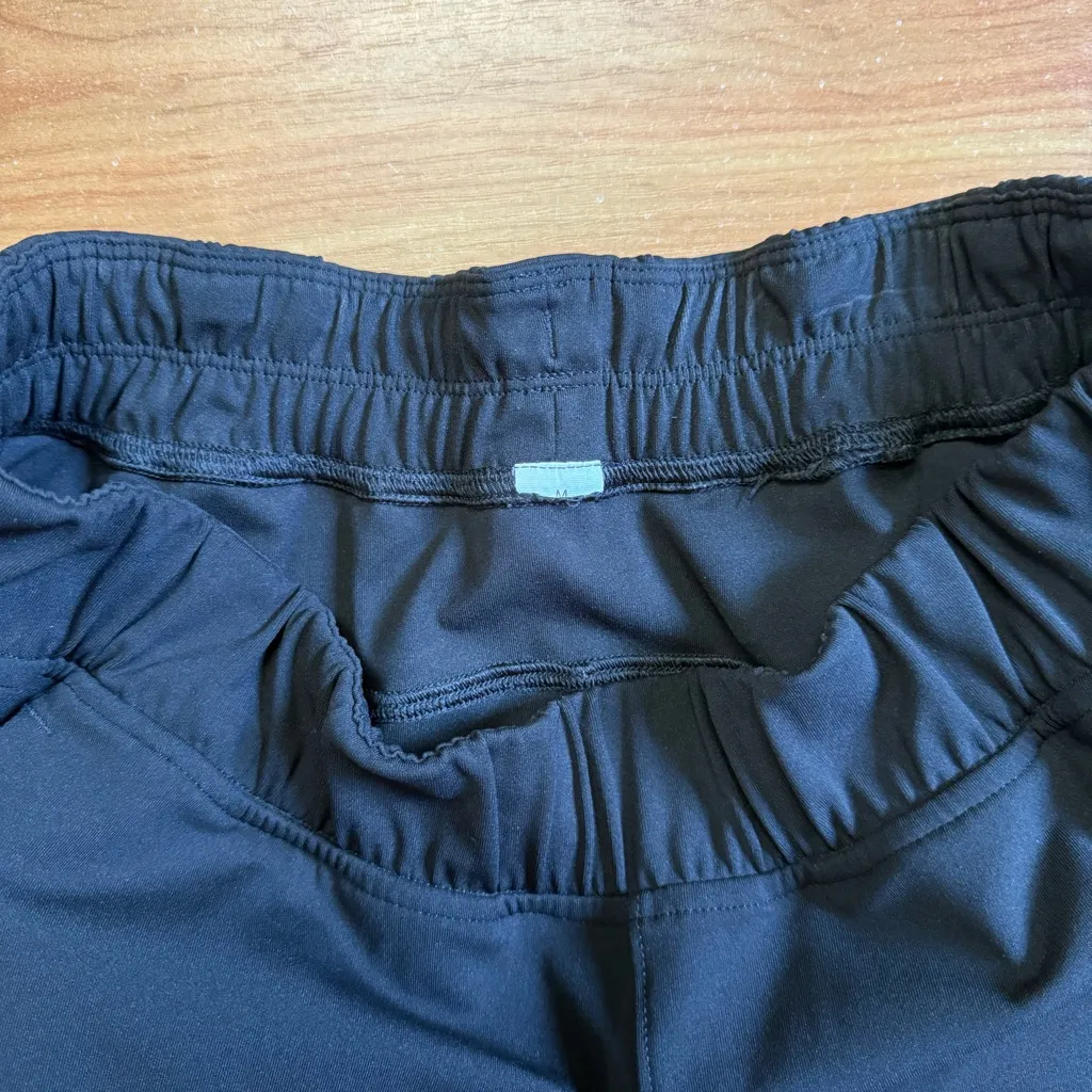 Lululemon Luxtreme Slim-fit Mid-rise Jogger Pants in Black Size Medium - Image 8