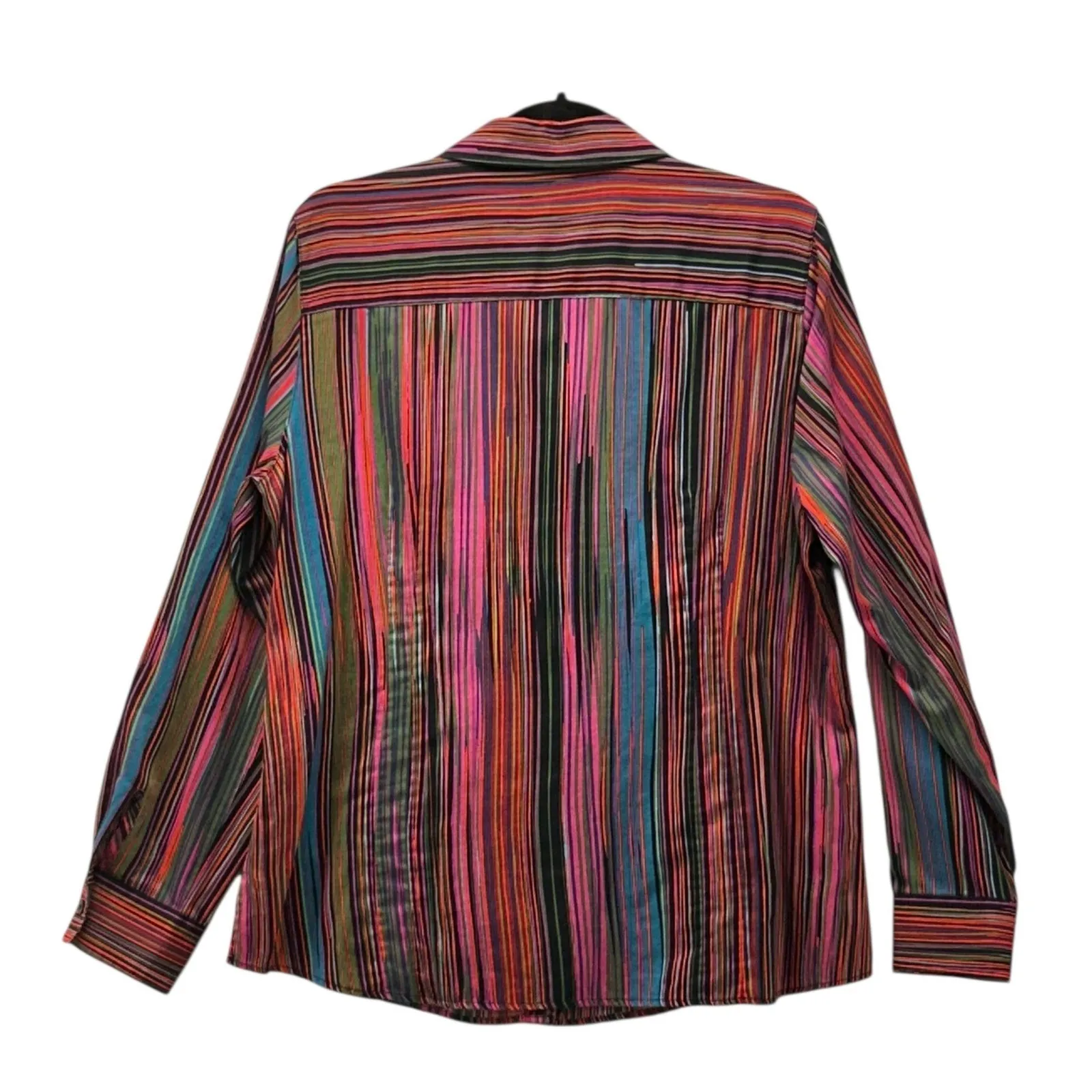 Foxcroft Maximalist Button Up Top Pink 12 - Image 2