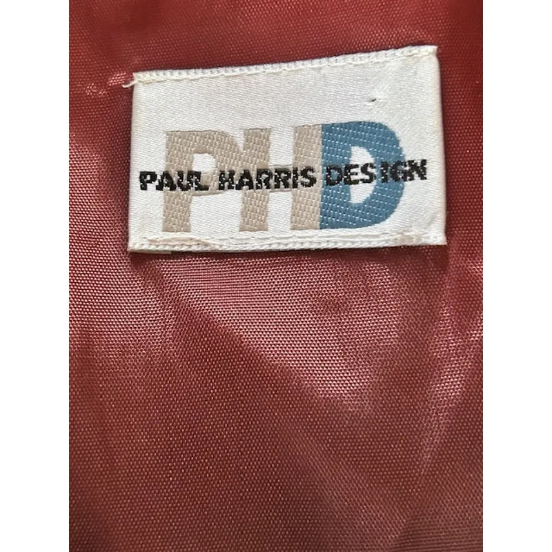 Paul Harris Design Holiday 90s Pets Tapestry Vest Size Approx. Small Green - Image 6