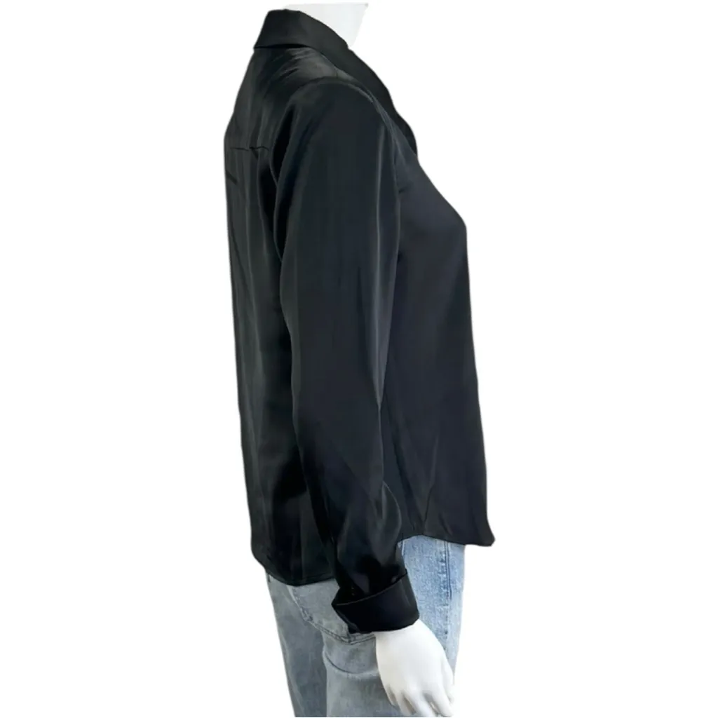 STEVE MADDEN NWT Black Asa Satin Button - Image 2