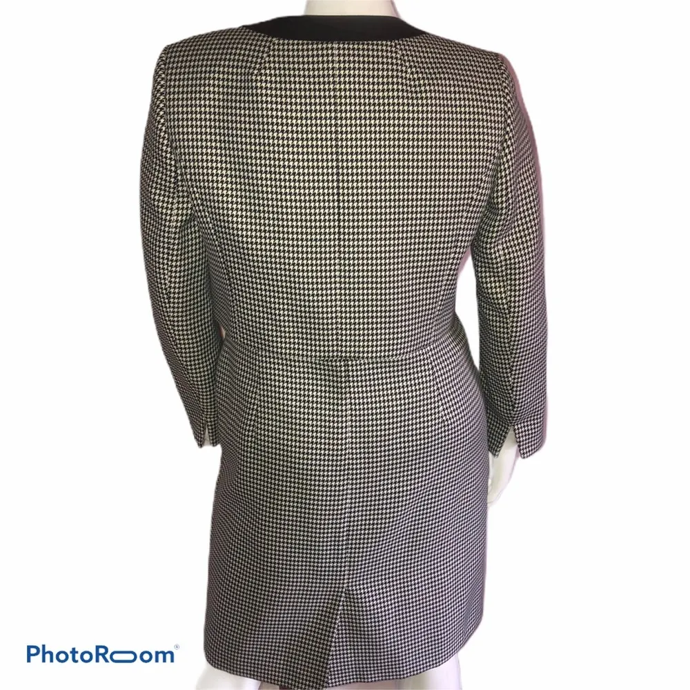 Jones New York houndstooth 2 piece dress - Image 4