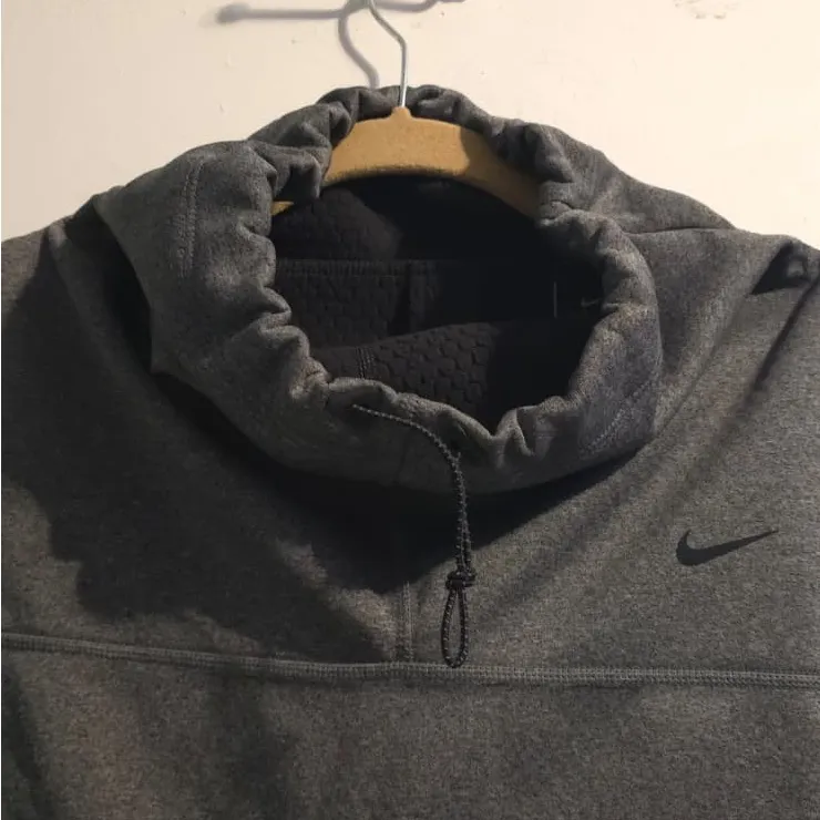 Nike Charcoal Sleeveless Cowl Neck Top - Image 11