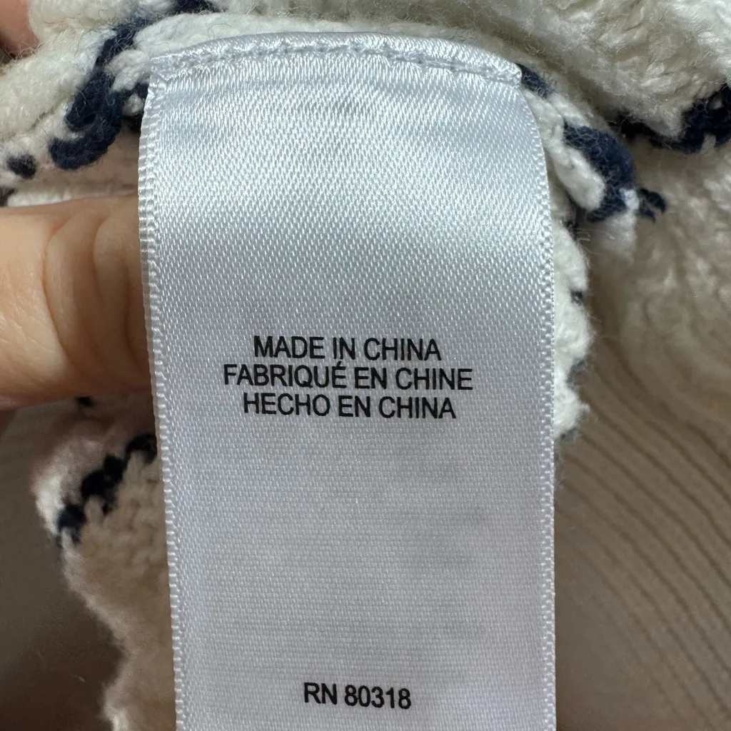 Lucky Brand Sleeveless Striped Poof Sweater - Image 4