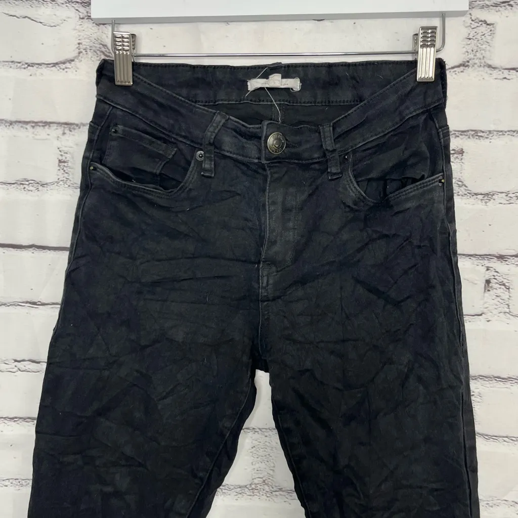 STS Blue Black Ankle Skinny Jeans Women’s 28 Mid Rise Soft Stretch Denim - Image 5