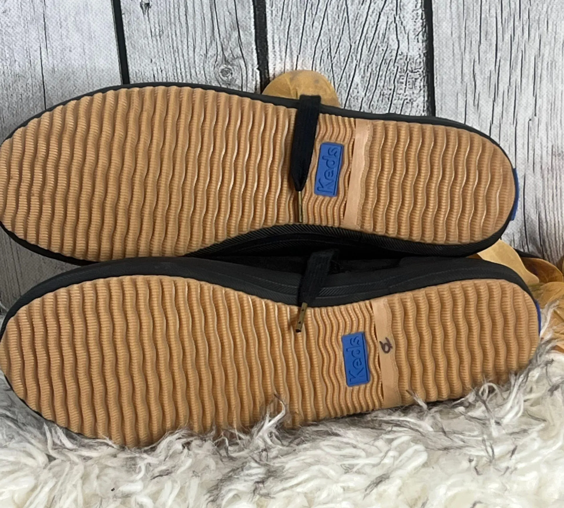 Title:  Black Suede Lace-Up Boots – Size 7 (Brand New!) - Image 7