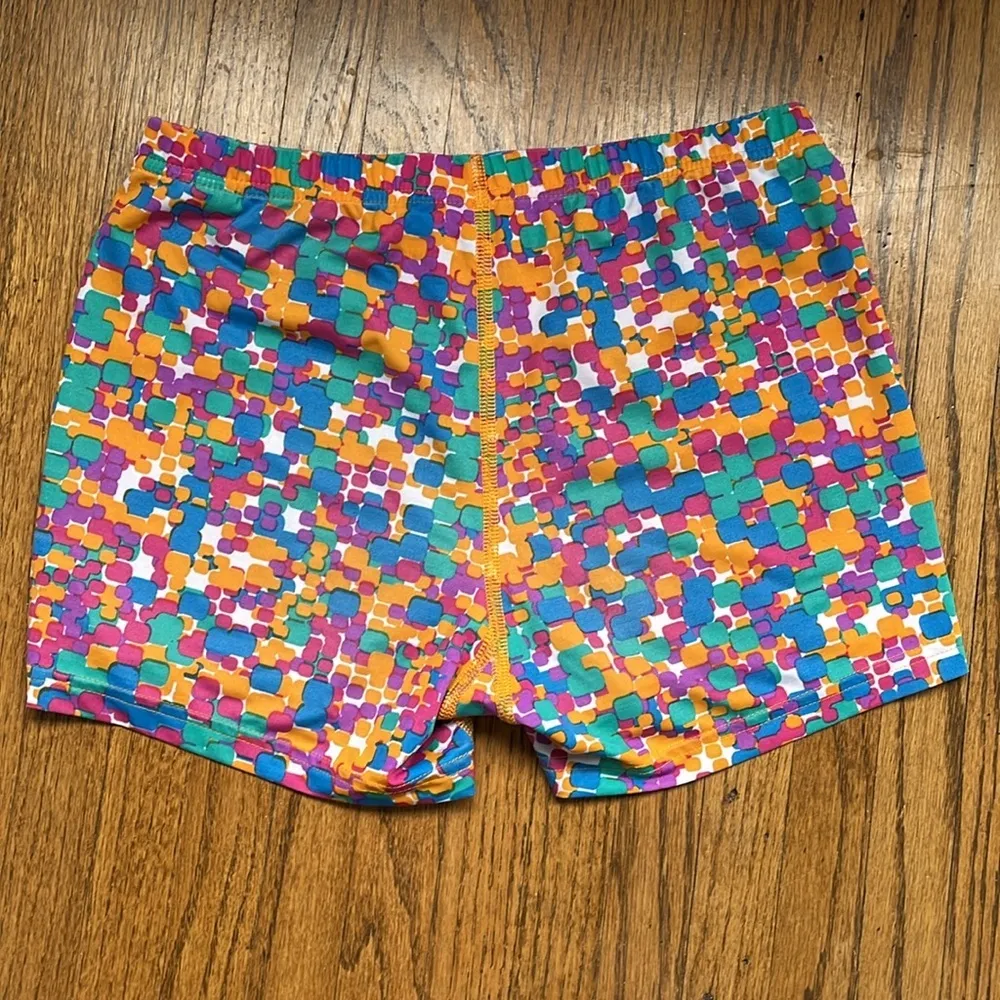 Reebok Multi Color Abstract Printed Running Short Shorts - Image 4