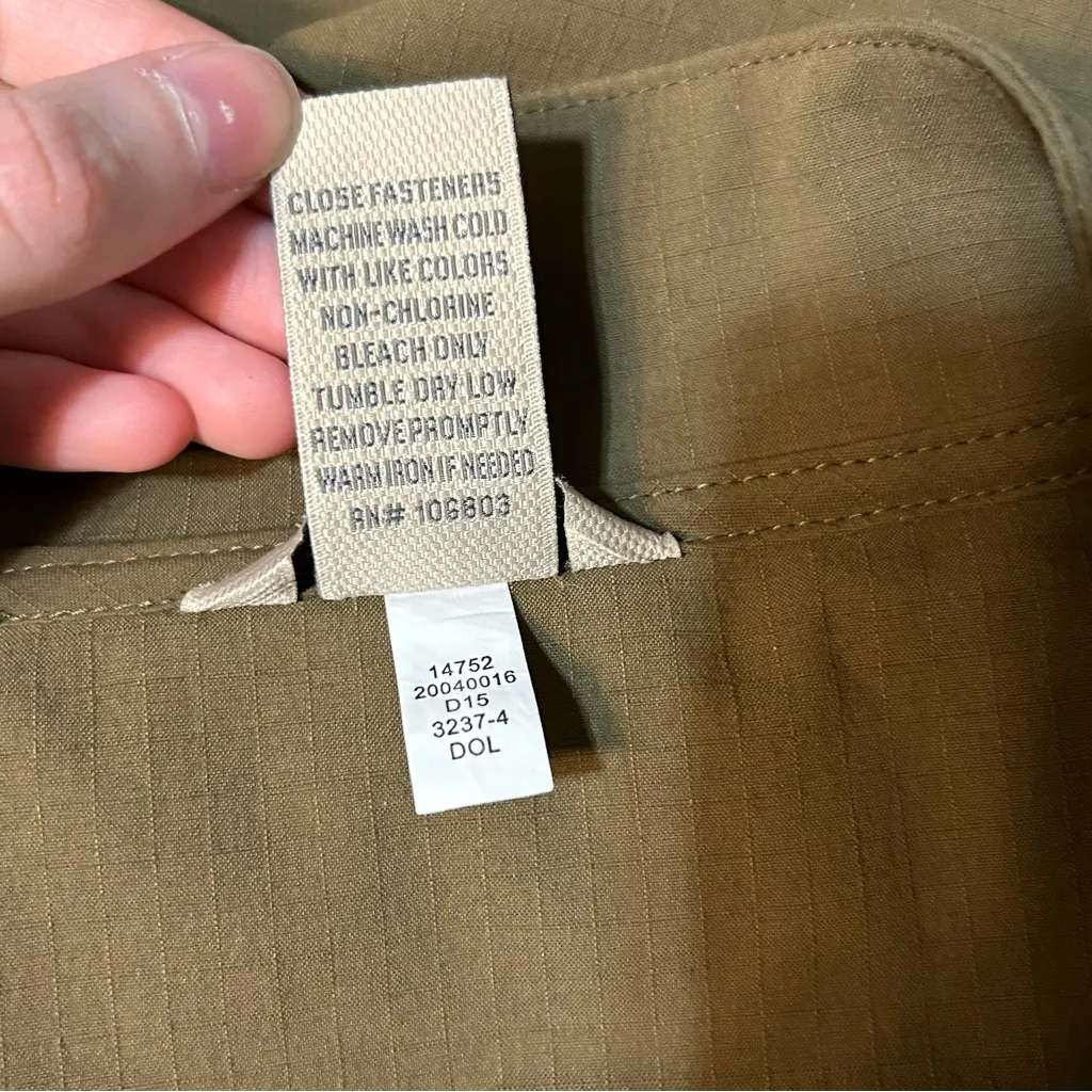 Duluth Trading Co Women's Heirloom Gardening Vest Olive Green XL Outdoor UPF - Image 8