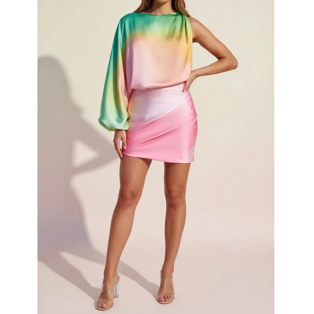 BAOBAB Dolly Dally Dress, Mil Colores, Medium Pink - Image 5