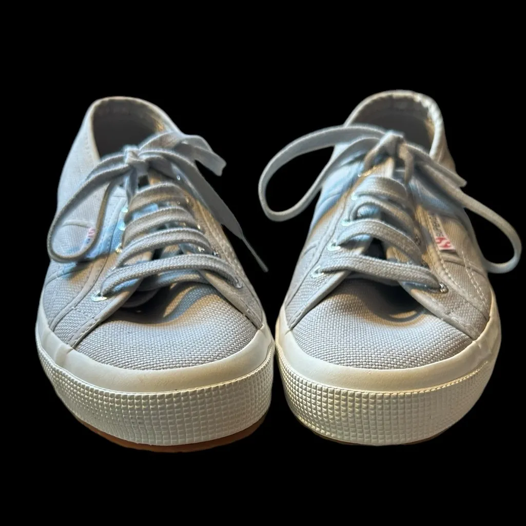 NWOT Superga • Cotu Classic 2750 Grey Sneakers • Size 7.5w or 6w - Image 5