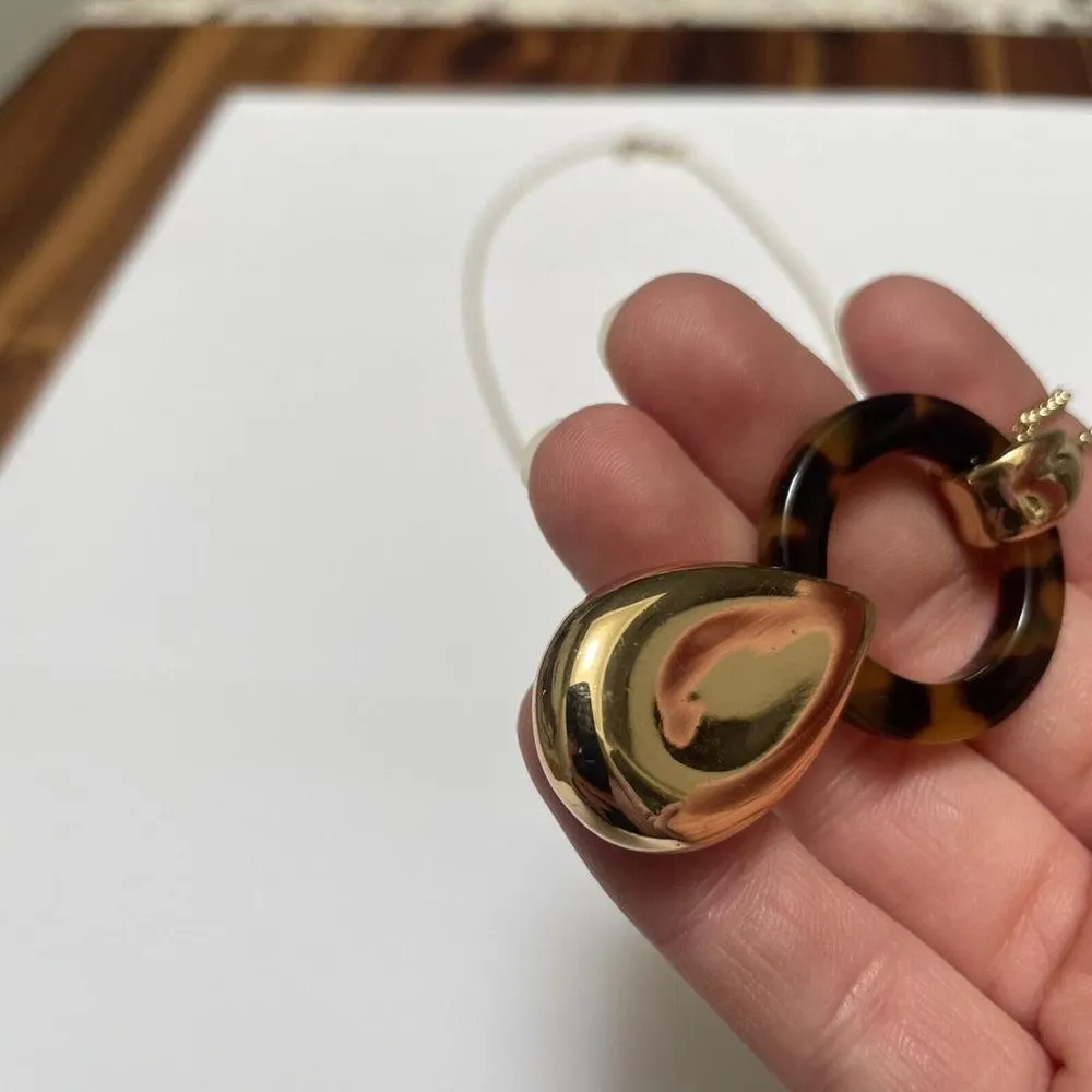 Women’s Signed Ann Taylor Gold Tone Chain Necklace 28 1/2 Inch - Image 7