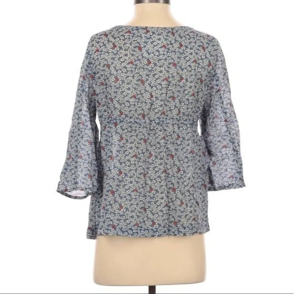 Hollister Floral Blouse - Image 3