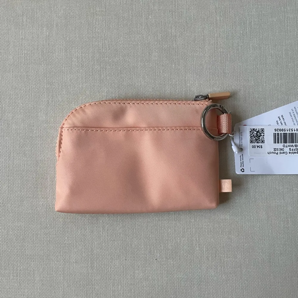 Clippable Card Pouch - Peach Bellini - Image 5